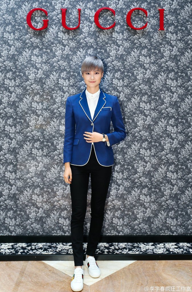 Chris Lee in Gucci Resort 2016