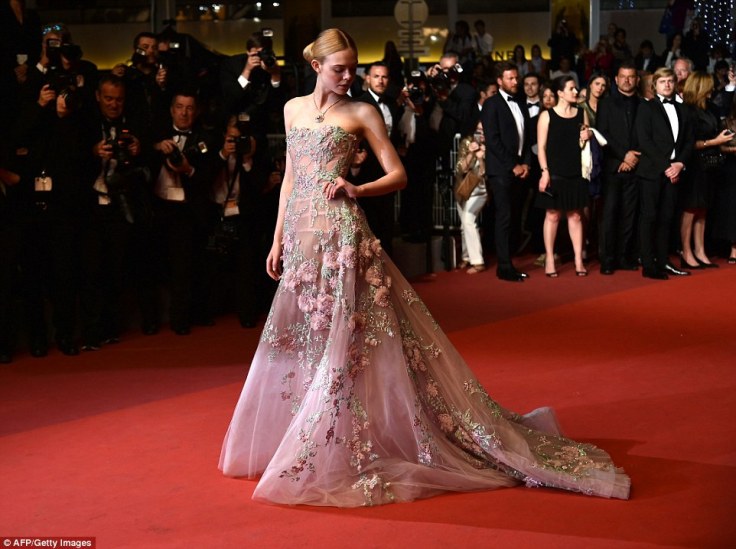 Elle Fanning in Zuhair Murad Spring 2016 Couture