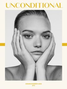 Gemma Ward X Unconditional Magazine No.3 Cover -2016.5.25-