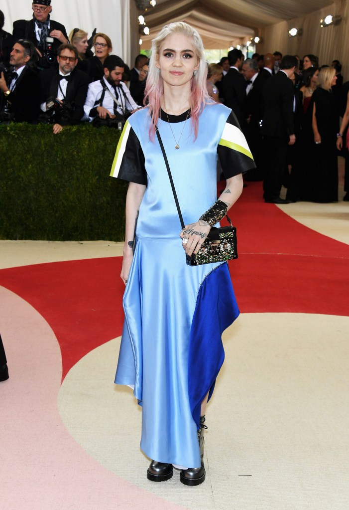 Grimes in Louis Vuitton Fall 2016