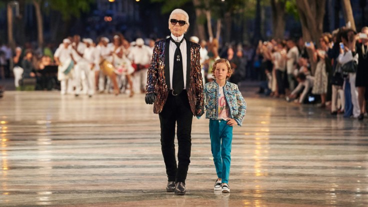 Karl Lagerfeld in Saint Laurent Spring 2016 Menswear-1
