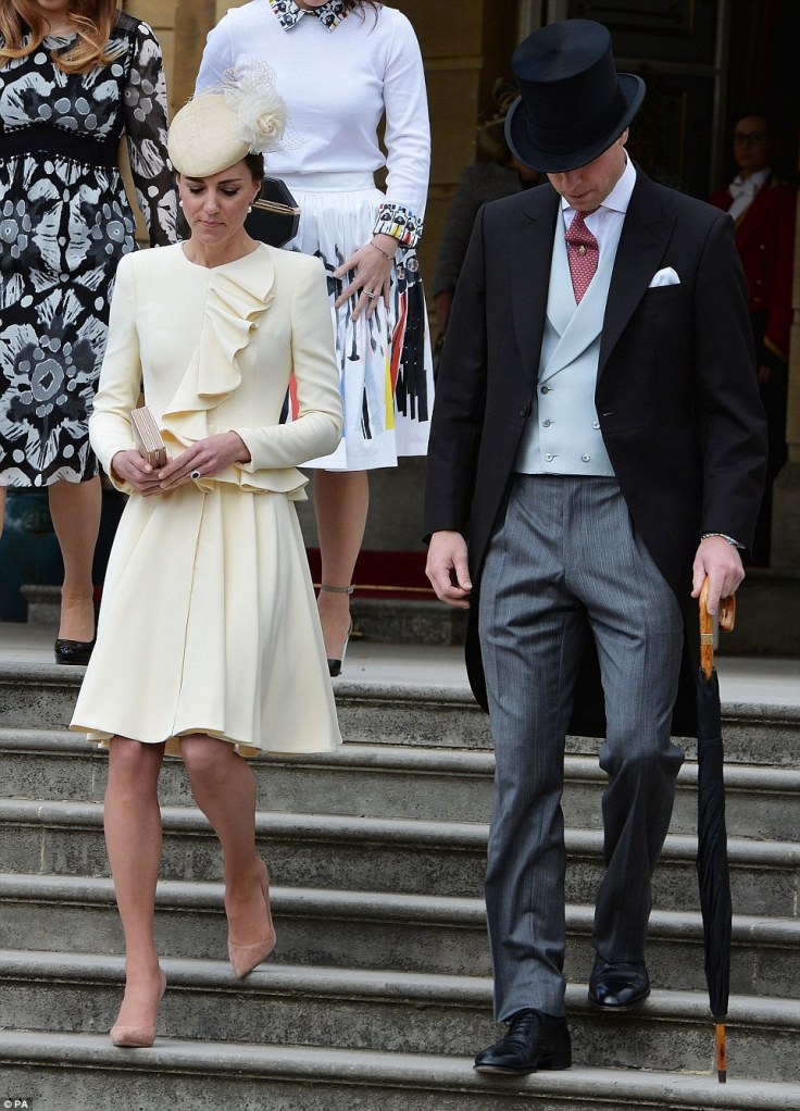 Kate Middleton in Alexander McQueen Spring 2012