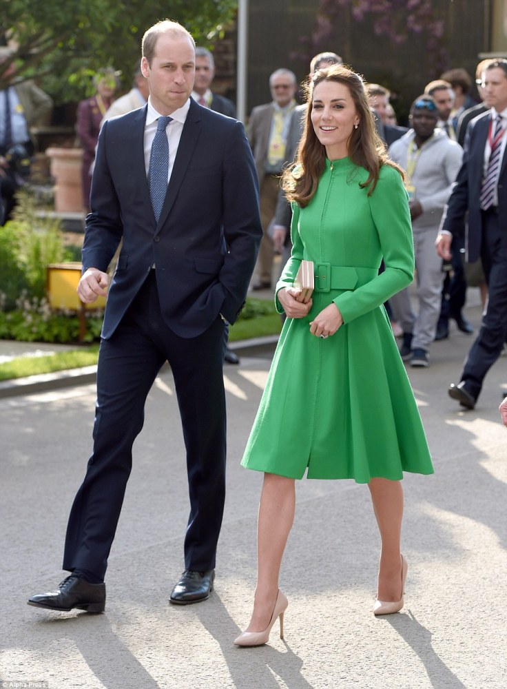 Kate Middleton in Catherine Walker
