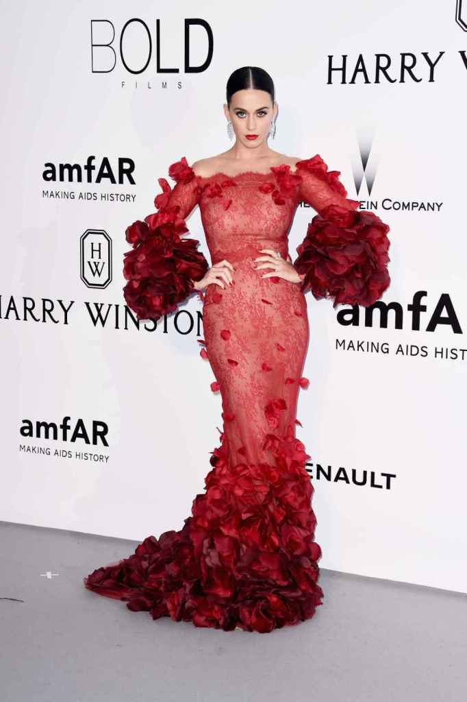 Katy Perry in Marchesa Fall 2016