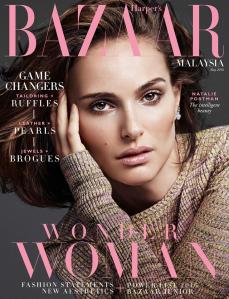Natalie Portman X Harper's BAZAAR Malaysia May 2016 Cover -2016.5.11-
