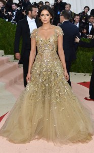 Nina Dobrev in Marchesa Spring 2016 -2016.5.3-