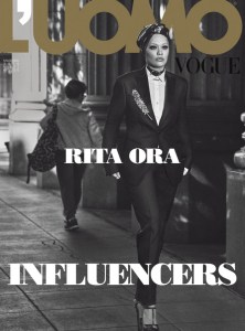 Rita Ora X L'Uomo Vogue May/June 2016 -2016.5.17-