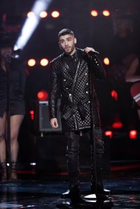 Zayn Malik in Balmain Fall 2016 Menswear -2016.5.26-