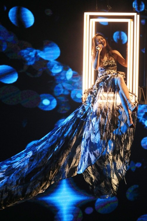 A Lin in Roberto Cavalli Spring 2016