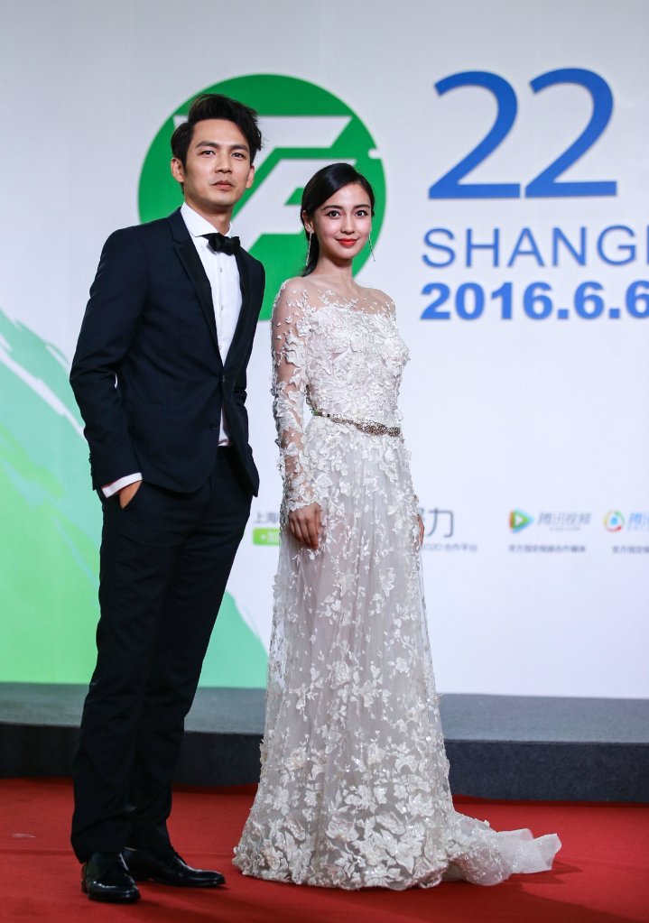 Angelababy in Zuhair Murad Spring 2015 Couture