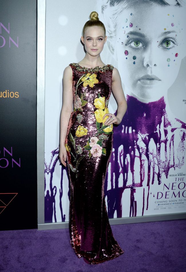 Elle Fanning in Dolce & Gabbana