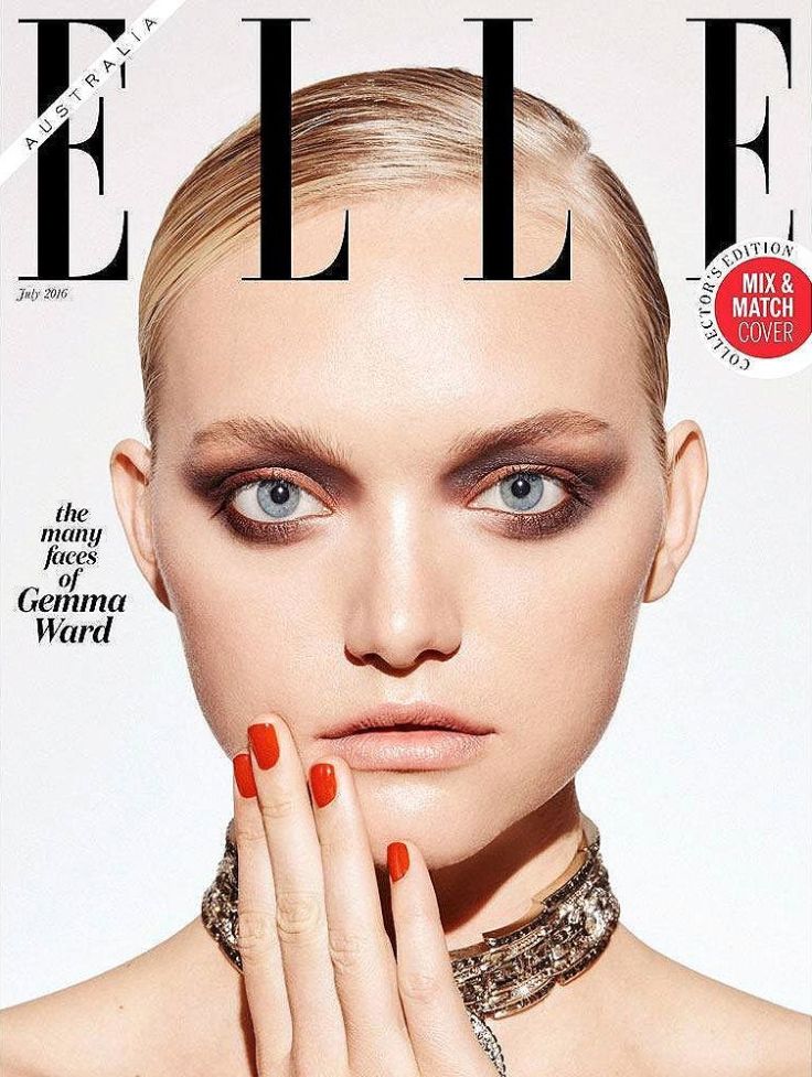 Gemma Ward ELLE Australia July 2016 Cover-1