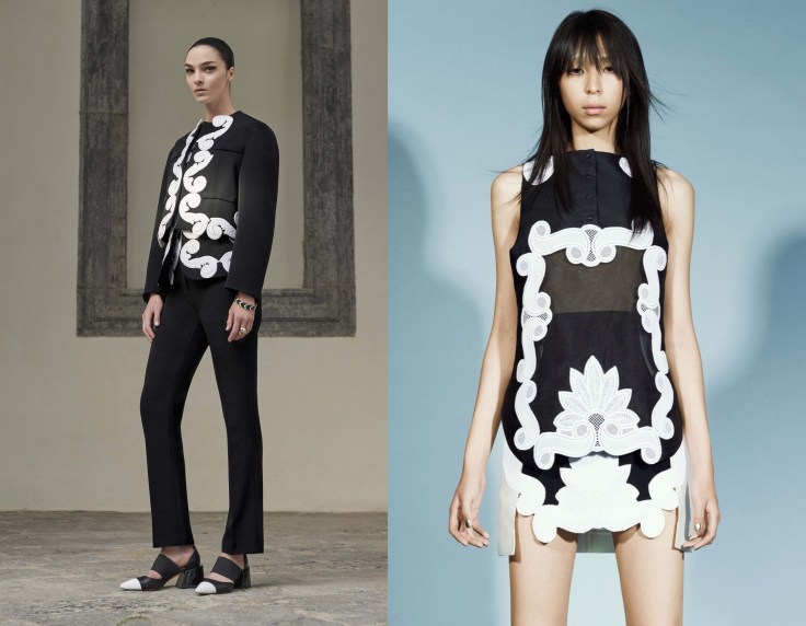Givenchy Resort 2017 vs Antonio Berardi Resort 2016