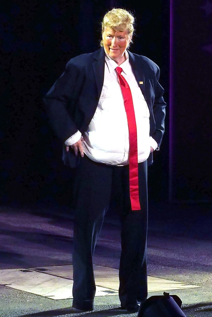 Meryl Streep as Donald Trump