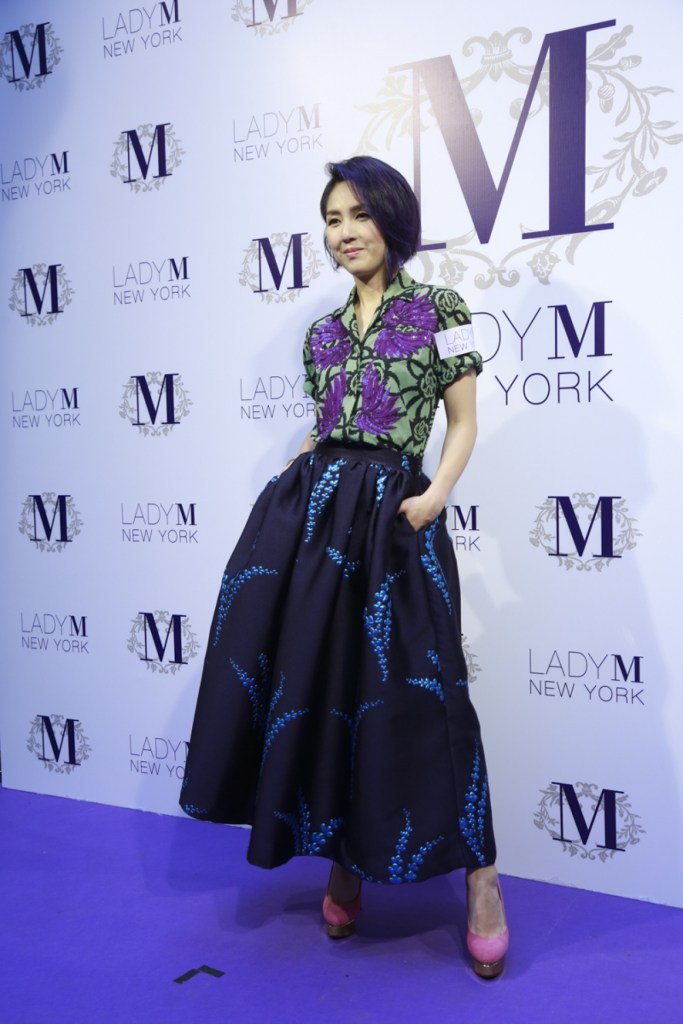 Miriam Yeung in Dries van Noten Spring 2016