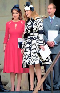 Princess Beatrice and Princess Eugenie -2016.6.11-