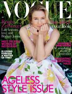 Renee Zellweger X Vogue UK July 2016 Cover -2016.6.4-