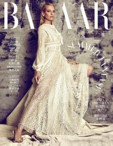 Uma Thurman X Harper's BAZAAR Taiwan June 2016 Cover -2016.5.31-
