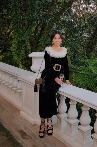 劉嘉玲 in Saint Laurent Pre-Fall 2016 -2016.7.26-