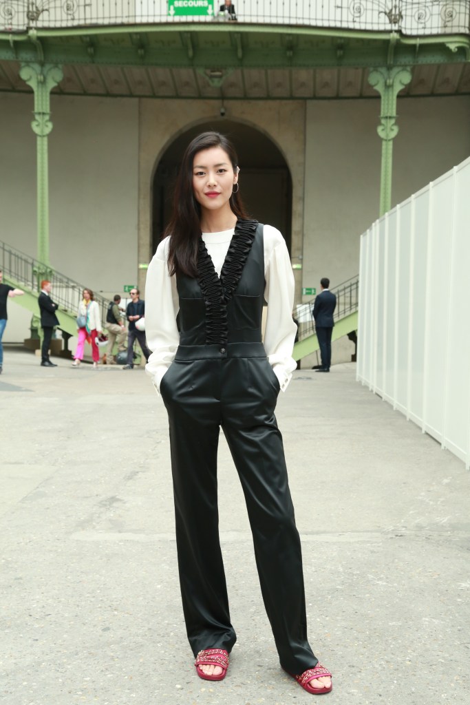 Liu Wen in Chanel