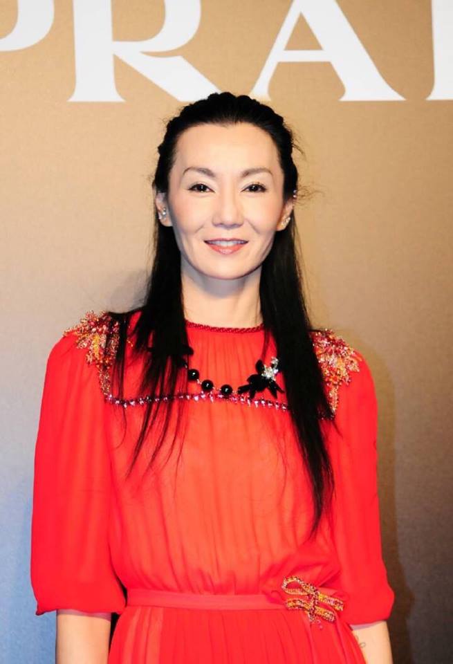 Maggie Cheung in Prada