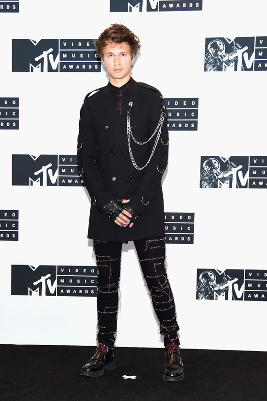 Ansel Elgort in Dior Homme Fall 2016