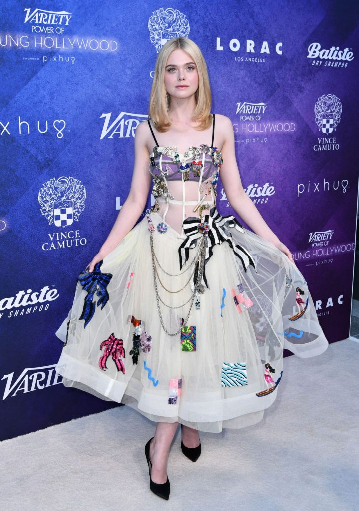 Elle Fanning in Marc Jacobs Resort 2017