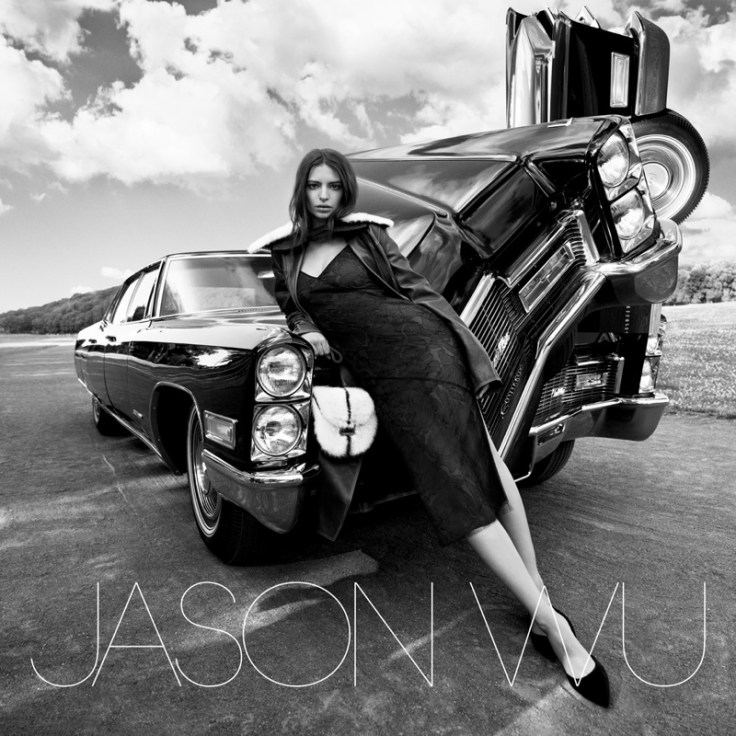 Emily Ratajkowski Jason Wu Fall 2016 Campaign-2