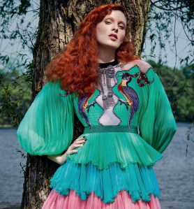 Karen Elson X Harper's Bazaar Russia August 2016 -2016.8.8-