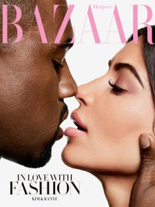 Kim Kardashian & Kanye West X Harper's Bazaar September 2016 Cover -2016.7.28-