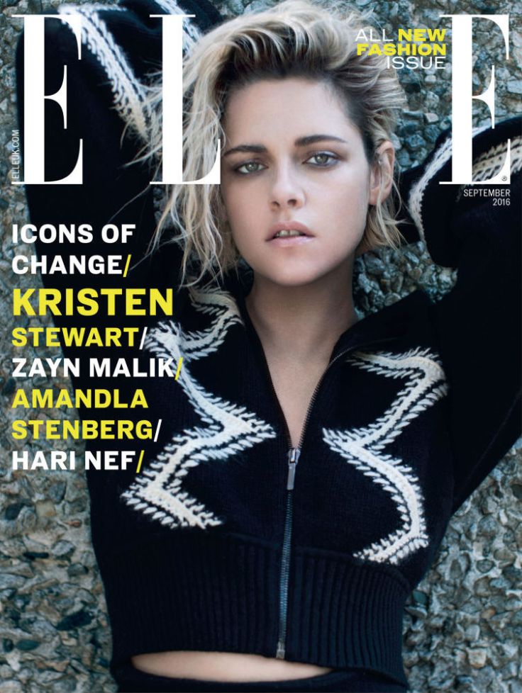 Kristen Stewart ELLE UK September 2016 Cover
