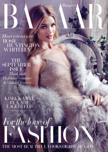 Rosie Huntington-Whiteley X Harper's Bazaar UK September 2016 -2016.8.3-
