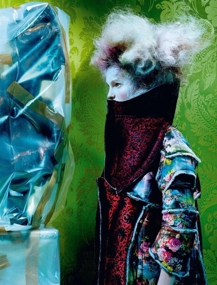 Viola Podkopaeva in Comme Des Garçons for Numéro France-1