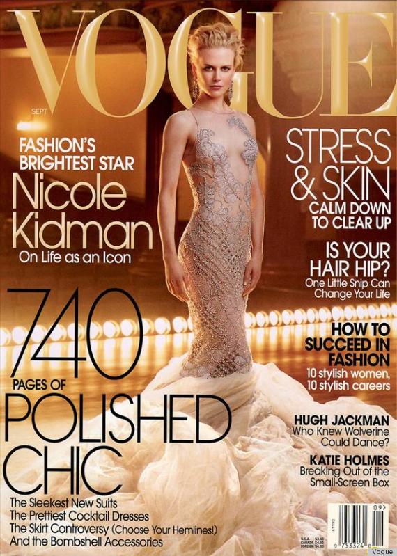 Vogue US September 2003 Cover Nicole Kidman