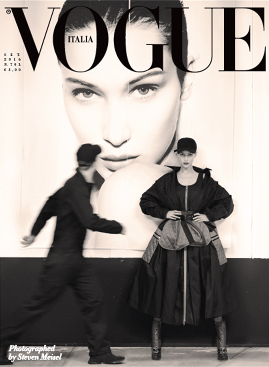 Bella Hadid Vogue Italia September 2016 Cover