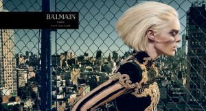 Coco Rocha X Balmain Hair Couture Fall 2016 Campaign -2016.9.27-
