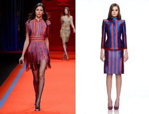 Elisabetta Franchi Fall 2016 vs Alexander McQueen Resort 2010