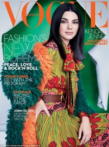 Kendall Jenner X Vogue Australia October 2016 Cover -2016.9.6-