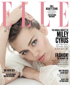 Miley Cyrus X ELLE US October 2016 Cover -2016.9.13-