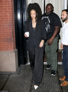 Rihanna in Vetements & FentyXPuma -2016.10.8-