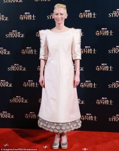 Doctor Strange Shanghai Premiere— Tilda Swinton -2016.10.17-