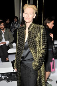 Haider Ackermann Spring 2017 Runway Show— Tilda Swinton -2016.10.2-