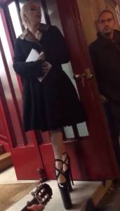 Lady Gaga in Azzedine Alaia Fall 2016 -2016.11.29-