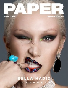 Bella Hadid X Paper Magazine Winter 2016 -2016.12.8-