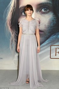 Rogue One: A Star Wars Story London Screening— Felicity Jones -2016.12.14-