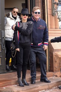 Lady Gaga in Saint Laurent Fall 2016 -2016.12.26-