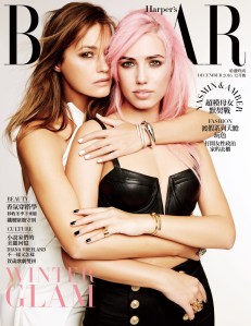 Yasmin Le Bon & Amber Le Bon X Harper's Bazaar Taiwan December 2016 -2016.12.1-