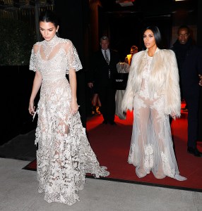 Kim Kardashian & Kendall Jenner X Ocean's Eight -2017.1.17-