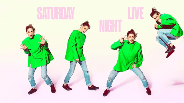 Kristen Stewart and Alessia Cara Bumper Photos