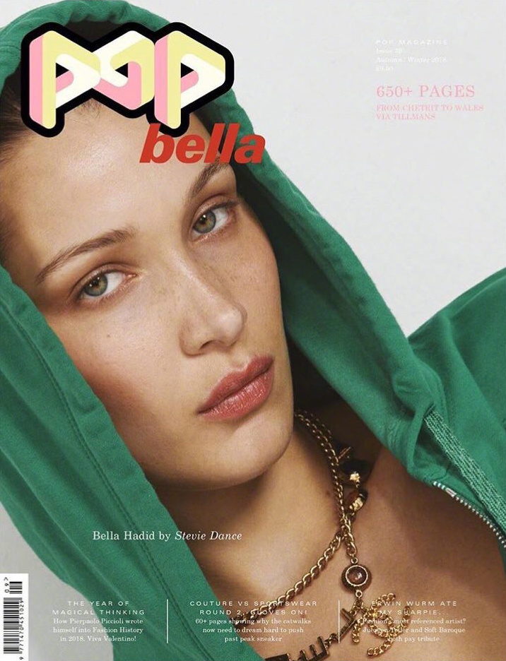 「The Editorials」Bella Hadid X POP Magazine Fall/Winter 2018 – Mr. 布雷蕭